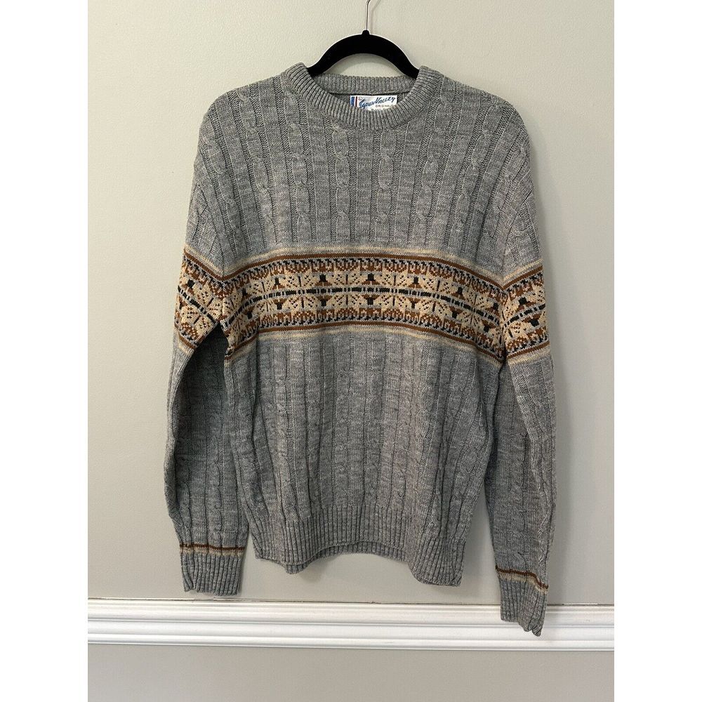 Squaw Valley ORIGINALS By Pebble Beach Sweater Size‎ Large Ski